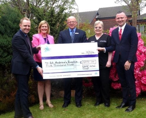 Trust awards £5000 to Hospice