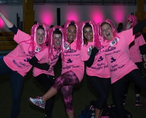 Hundreds turn out for Midnight Walk