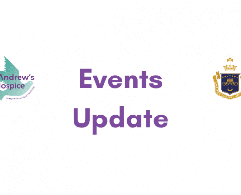 Update on postponed and cancelled events