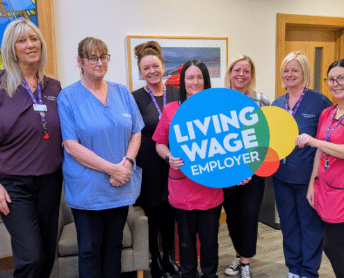 St Andrew’s Hospice becomes accredited Living Wage employer