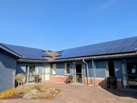 Hospice receives funding for solar panels
