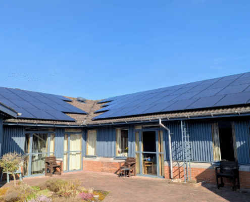 Hospice receives funding for solar panels